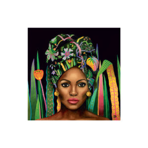 Midnight Bloom Canvas Art Print